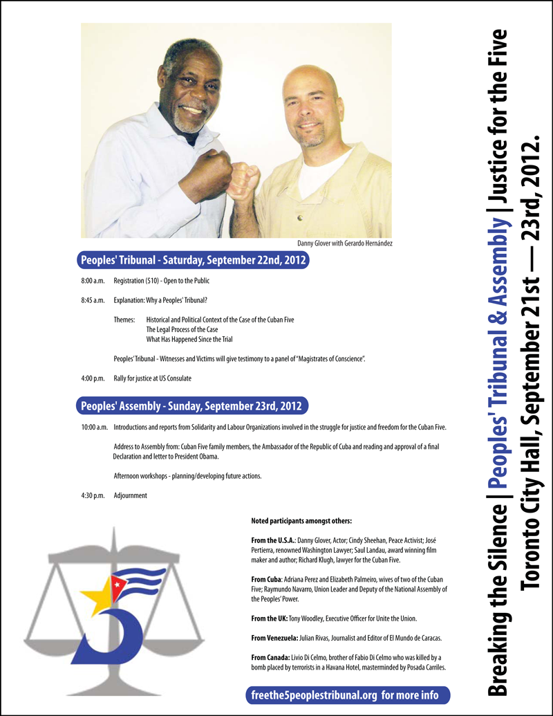 People's Tribunal Poster